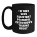 Funny Assistant Principal Christmas Unique Gifts from Friends for Men 11oz Black Coffee Mugs - I'm That Sexy Assistant Principal Everybody's Talking About - Main