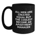 Gifts from Family, Funny Quote for Apartment Manager, Black Coffee Mug, Christmas Unique - Main