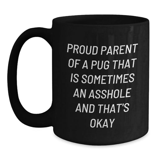 Funny Pug Dog Gifts from Mom for Christmas Unique Gifts for Pug Dog Lover Friends Family - Main