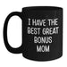 Funny Bonus Mom Gifts for Christmas Unique Mugs from Men to Women - Main