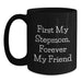 Funny Stepmom Quotes Black Coffee Mugs Gifts from Men to Stepmom for Birthday Unique Gifts - Main