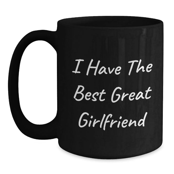 Funny Sweetheart Gifts from Sweetheart, I Have The Best Great Sweetheart, Black Coffee Mug for Her - Main