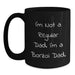 Funny Borzoi Dad Gifts from Men to Fathers, Unique Black Coffee Mug for Christmas Unique Gifts for Borzoi Dog Lovers - Main