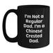 Funny Chinese Crested Dog Coffee Mug Gifts for Dad from Men, Unique Birthday Unique Gifts for Chinese Crested Dog Lovers - Main