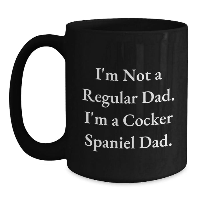 Funny Cocker Spaniel Dad Gifts for Men from Family, Unique Birthday Unique Gifts for Cocker Spaniel Dog Owners - Main