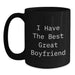 Funny Sweetheart Gifts from Men for Sweetheart Great Black Coffee Mugs Christmas Unique Ideas - Main
