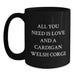 Funny Cardigan Welsh Corgi Dog Gifts for Men - All You Need Is Love And A Cardigan Welsh Corgi Christmas Unique Gifts from Family - Main