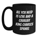 Funny Cavalier King Charles Spaniel Dog Quote Gifts from Friends and Family for Christmas Unique Mugs - Main