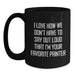 Funny Painter Gifts for Men Women Friends Coworkers Family - I Love How We Don't Have To Say Out Loud That I'm Your Favorite Painter Black Coffee Mug - Main