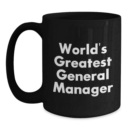 Funny World's Greatest General Manager Gifts for Men from Family on Birthday Unique Gifts - Main