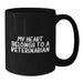 Funny Veterinarian Gifts from Friends - My Heart Belongs To A Veterinarian Birthday Unique Gift for Veterinarian Men and Women - Additional