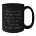 Funny Quirky Gift for Friends Playing Video Games, The Voices In My Head Are Telling Me To Go, Birthday Unique Gifts - Additional