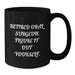 Funny Oral Surgeon Gifts for Him or Her - Retired Oral Surgeon Said 'Figure It Out Yourself' - Black Coffee Mug for Birthday Unique Gifts from Friends or Family - Additional