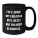 Funny Lawyer Gifts from Friends for Lawyer Men on Christmas Unique - Additional