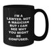 Funny Lawyer Gifts from Men to Family, Black Coffee Mug, Christmas Unique Presents for Lawyer Friends and Coworkers - Additional