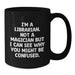 Funny Librarian Gifts from Friends, Unique Black Coffee Mug for Librarians during Christmas, I'm A Librarian Not A Magician But I Can See Why You Might Be Confused. - Additional