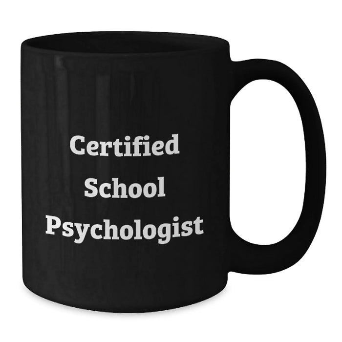 Funny 'Help Me, I'm a Certified School Psychologist' Christmas Unique Gifts from Men, Women, Friends, Coworkers to School Psychologist, Men, Women, Family - Additional