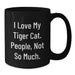Funny Tiger Cat Gifts for Tiger Cat Lovers, Unique Black Coffee Mug from Friends, Christmas Unique Gifts - Additional