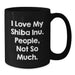 Funny Shiba Inu Dog Gifts from Men to Women - Black Coffee Mug for Shiba Inu Lovers, Christmas Unique Gifts - Additional