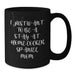 Cocker Spaniel Dog Mom Gifts from Friends for Birthday Unique Coffee Mugs, 'I Just Want To Be A Stay At Home Cocker Spaniel Mom' Quote, Black Ceramic Mug, 11oz or 15oz, Microwave and Dishwasher Safe - Additional