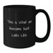 Funny Aunt Birthday Unique Gift Ideas, Gifts from Family, Black Coffee Mugs, This Is What An Awesome Aunt Looks Like - Additional