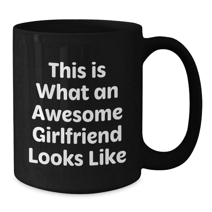 Funny Sweetheart Black Coffee Mug Gifts from Men to Sweetheart This Is What An Awesome Sweetheart Looks Like Birthday Unique Gifts for Sweetheart - Additional