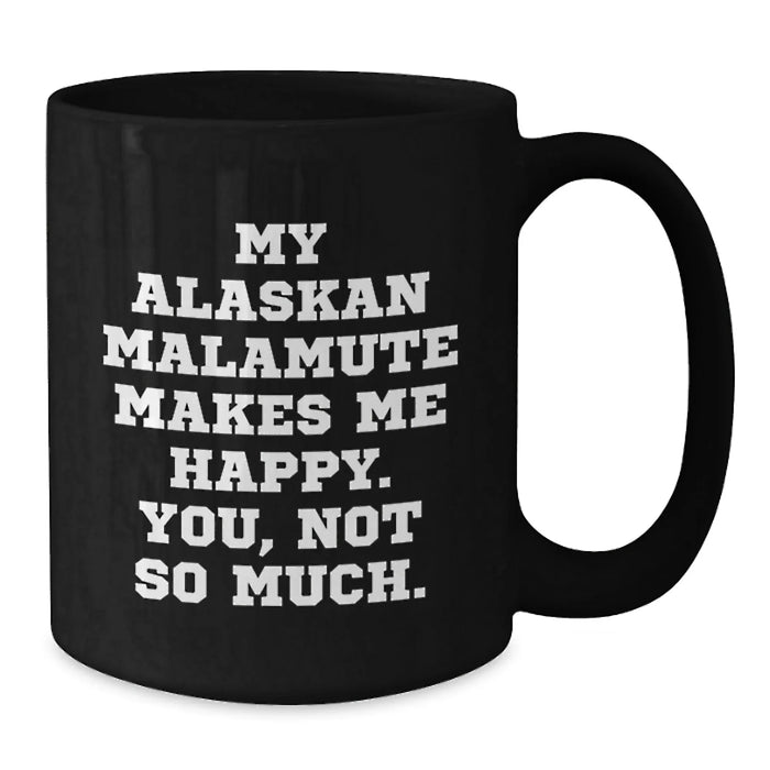 Alaskan Malamute Dog Lover Gifts Funny Birthday Unique Gifts from Friends to Family - Additional