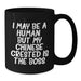Funny Chinese Crested Dog Gifts from Friends or Family - Birthday Unique Mugs for My Chinese Crested Is The Boss Lover - Additional
