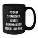 Funny Stepmother Quotes Black Coffee Mug Gifts from Family, Stepmother Unique Christmas Unique Gifts, Stepmother Black Coffee Mug - Additional