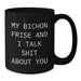 Funny Bichon Frise Dog Gifts for Men Friends from Women Unique Christmas Unique Gifts - Additional