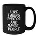 Funny Taking Photos Gifts for Men from Friends - Black Coffee Mug, Unique Christmas Memorable Presents for Taking Photos Lover, 11oz or 15oz - Additional
