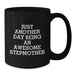 Funny Stepmother Gifts from Family for Stepmother, Unique Black Coffee Mug, Christmas Unique Gifts - Additional