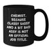 Funny Chemist Black Coffee Mugs Gifts from Friends and Family for Christmas Unique Presents - Additional