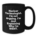 Funny Nuclear Technologist Mug Gifts from Friends, Perfect for Nuclear Technologist Coworkers, Nuclear Technologist Humor Christmas Unique Gifts, 11oz Black Coffee Mug - Additional