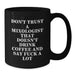 Funny Mixologist Gifts for Her, Black Coffee Mug, Mother's Day Unique Gifts from Men, Unique Black Coffee Mugs for Mixologist - Additional