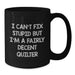 Funny Quilter Gifts for Men Women Friends Family Christmas Unique Quilter Coffee Mugs Gifts from Friends - Additional