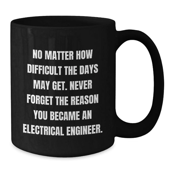 Electrical Engineer Funny Mugs, Valentine's Unique Gifts for Electrical Engineers, Men, Women, Friends from Coworkers, Family - Additional
