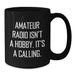 Funny Amateur Radio Gifts, Birthday Unique Mugs for Amateur Radio Enthusiasts, Black Coffee Mug Gifts from Friends to Amateur Radio Operators - Additional