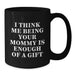Funny Christmas Unique Gifts for Mommy, Black Coffee Mug, Unique Mommy Gifts, Gifts from Family, Mommy Appreciation Gifts, Mommy Is Enough Of A Gift - Additional
