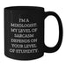 Funny Mixologist Gifts from Friends, Valentine's Unique Gifts for Mixologist Men, Black Coffee Mug with Sarcasm Quote - Additional