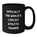 Funny Quote Gifts from Men to Athletic Trainer Friends - Black Coffee Mug for Valentine's Unique Gifts - Additional