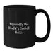 Funny Doctor Gifts from Men Unique Black Coffee Mugs for Doctor - Officially The World's Coolest Doctor - Additional