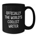 Funny Writer Birthday Unique Gift, The World's Coolest Writer Mug, Black Coffee Mug for Writers, Gifts from Friends to Writer, Unique Birthday Unique Gifts - Additional