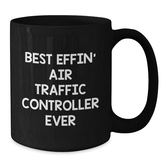 Air Traffic Controller Gifts from Men to Coworkers, Funny Black Coffee Mug for Christmas Unique Presents - Additional