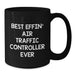 Air Traffic Controller Gifts from Men to Coworkers, Funny Black Coffee Mug for Christmas Unique Presents - Additional