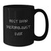 Funny Microbiologist Gifts for Men, Women, or Friends - Black Coffee Mug with Best Effin' Microbiologist Ever Quote, Perfect Christmas Unique Gifts from Family - Additional