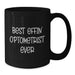 Funny Optometrist Mugs Gifts for Optometrists, Best Effin' Optometrist Ever Black Coffee Mug, Birthday Unique - Additional