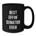 Funny Senator Quote Black Coffee Mug Gifts for Men from Friends Valentine's Unique - Additional