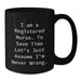 Funny Registered Nurse Gifts from Friends, Black Coffee Mug for Birthday, 'I Am A Registered Nurse. To Save Time Let's Just Assume I'm Never Wrong.', Unique Birthday Unique Gifts for Registered Nurse - Additional