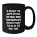 Funny Landscape Architect Gifts, Black Coffee Mugs, If At First You Don't Succeed, Try Doing What Your Landscape Architect Told You To Do The First Time. Gifts from Friends and Family - Additional